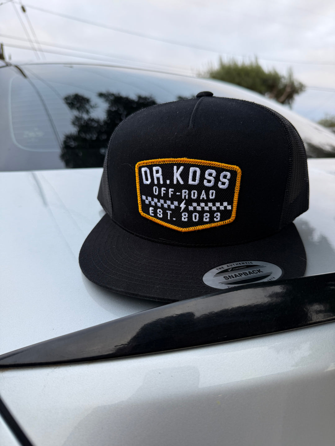 DrKdss Badge Snapback Trucker Cap